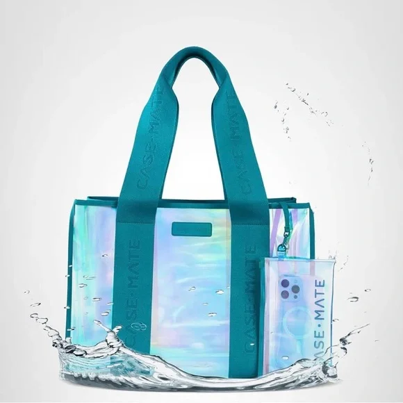 Case-Mate Emerald Blue Tote Bag
